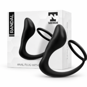 Plug Anal con Anillo para el Pene